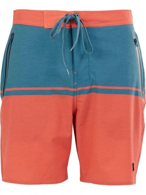 Fundango Morris Boardshort férfi boardshort piros színben 9