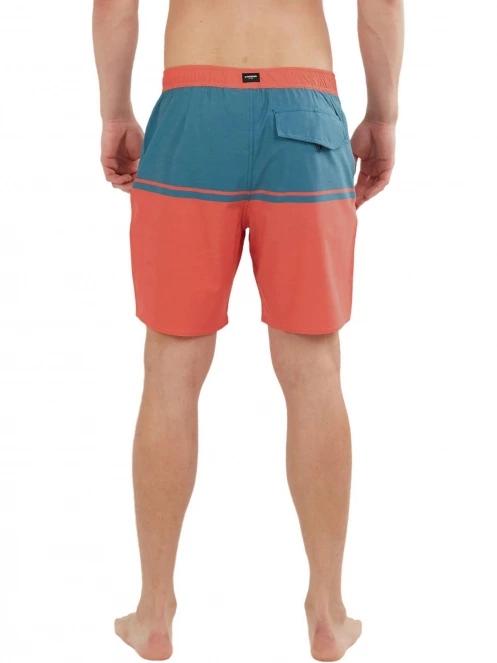 Fundango Morris Boardshort férfi boardshort piros színben 4
