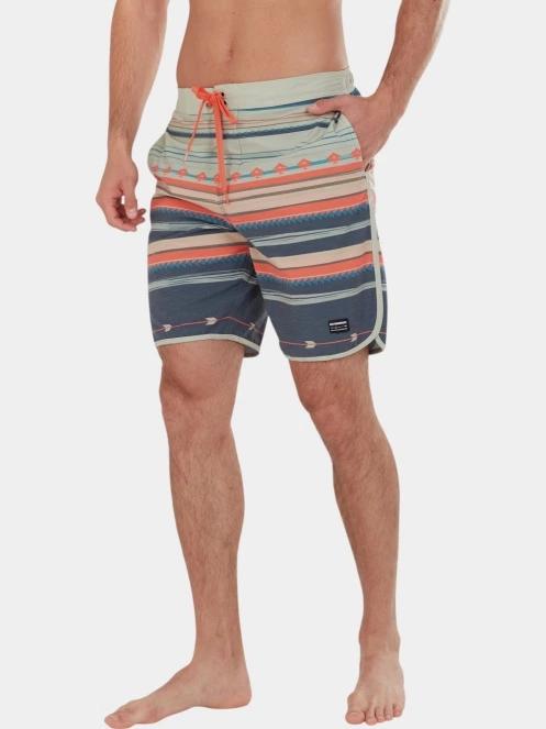 Fundango Neal Boardshorts férfi boardshort sötétkék színben 5