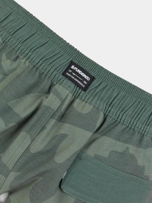 Fundango Neal Boardshorts férfi boardshort zöld színben 8