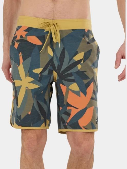 Fundango Neal Boardshorts férfi boardshort sárga színben 2