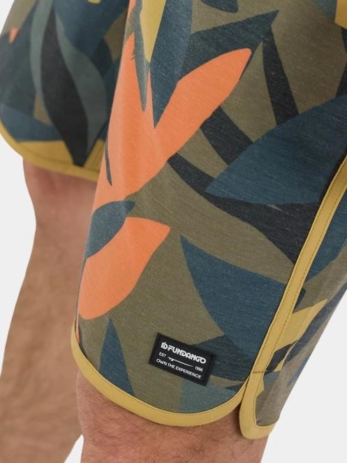 Fundango Neal Boardshorts férfi boardshort sárga színben 6