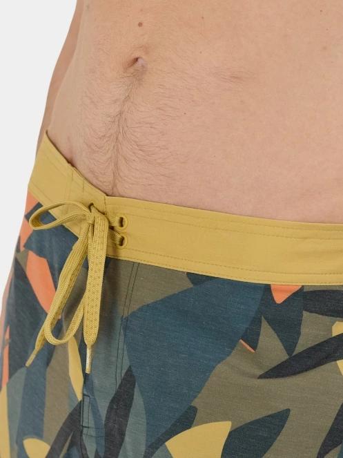Fundango Neal Boardshorts férfi boardshort sárga színben 7