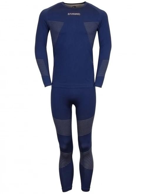 Fundango Seamless Baselayer Set férfi aláöltöző szett sötétkék színben 10