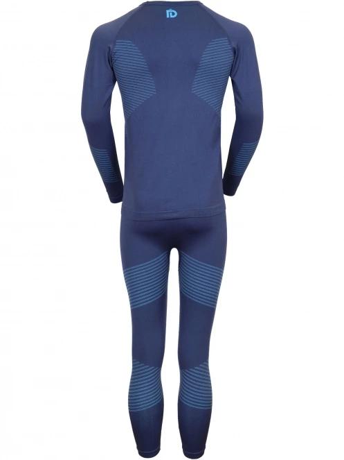 Fundango Seamless Baselayer Set férfi aláöltöző szett sötétkék színben 10