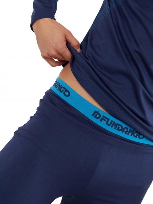 Fundango Seamless Baselayer Set férfi aláöltöző szett sötétkék színben 7