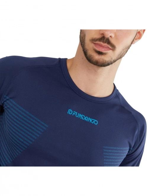 Fundango Seamless Baselayer Set férfi aláöltöző szett sötétkék színben 8