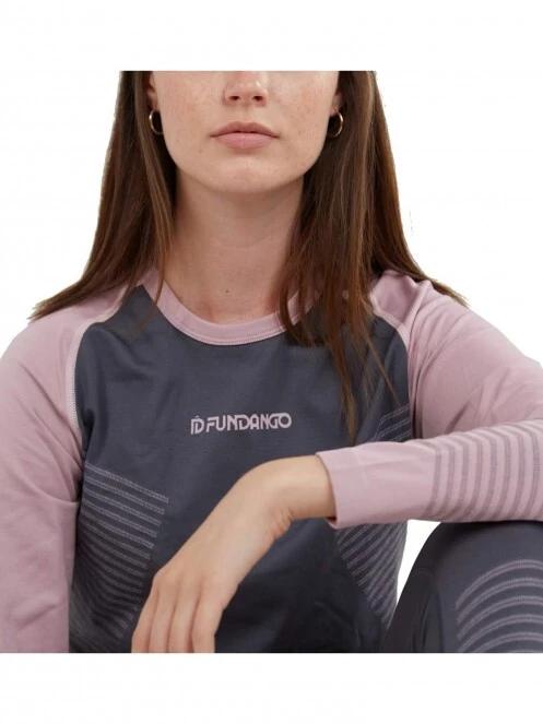 Fundango Seamless Baselayer Set női aláöltöző szett szürke színben 6