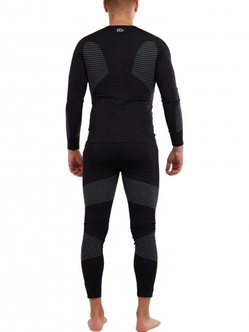 Fundango Seamless Baselayer Set férfi aláöltöző szett fekete színben 3
