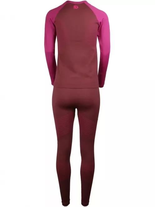 Fundango SEAMLESS  Baselayer Set női aláöltöző szett lila színben 5