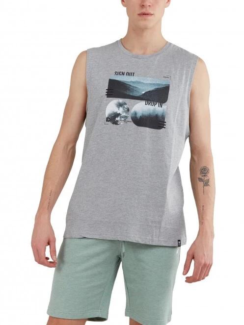 Fundango Glader Tank-T férfi atléta szürke színben 2