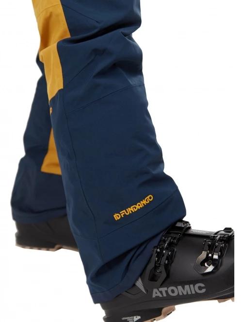 Fundango Teak Pants férfi sínadrág barna színben 8