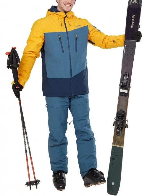 Fundango Teak Pants férfi sínadrág sötétkék színben 4