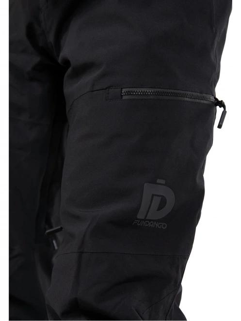 Fundango Teak Pants férfi sínadrág fekete színben 6