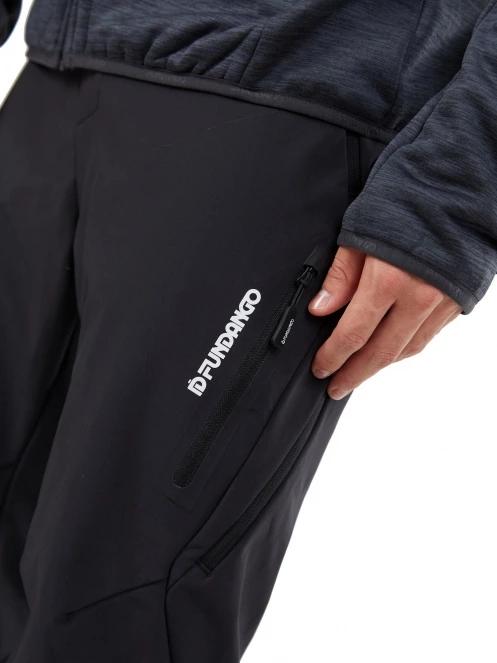 Fundango Akira Softshell Pants férfi túranadrág fekete színben 6