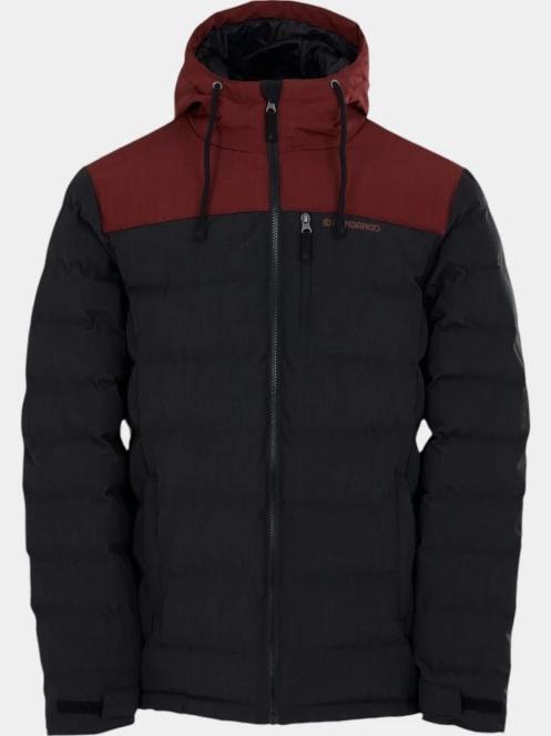 Fundango Passat Padded Jacket férfi steppelt átmeneti kabát piros színben 6