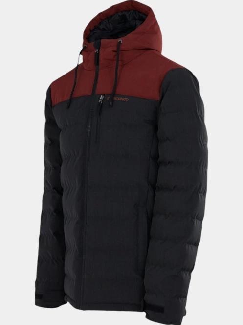 Fundango Passat Padded Jacket férfi steppelt átmeneti kabát piros színben 7