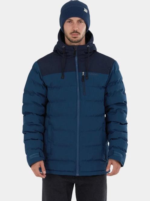Fundango Passat Padded Jacket férfi steppelt átmeneti kabát kék színben 2