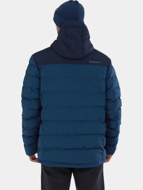 Fundango Passat Padded Jacket férfi steppelt átmeneti kabát kék színben 3