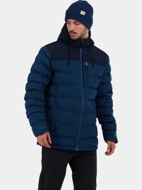 Fundango Passat Padded Jacket férfi steppelt átmeneti kabát kék színben 5