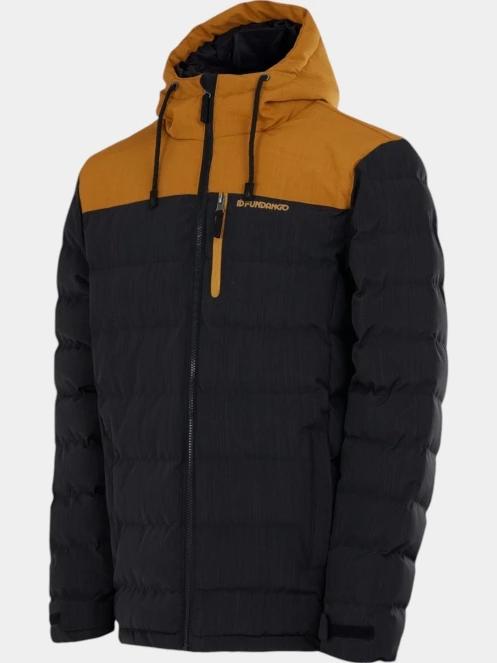 Fundango Passat Padded Jacket férfi steppelt átmeneti kabát fekete színben 9