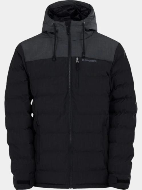 Fundango Passat Padded Jacket férfi steppelt átmeneti kabát fekete színben 8