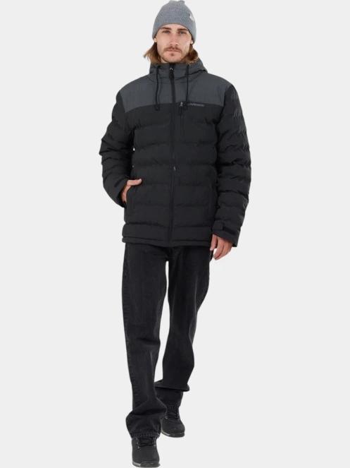 Fundango Passat Padded Jacket férfi steppelt átmeneti kabát fekete színben 4