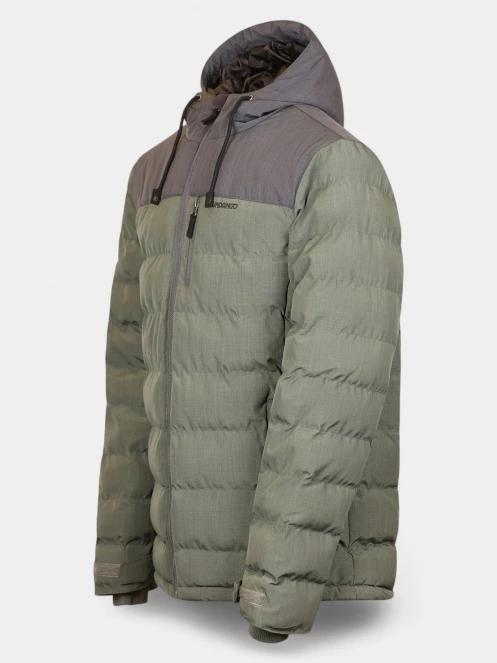 Fundango Passat Padded Jacket férfi steppelt átmeneti kabát zöld színben 9