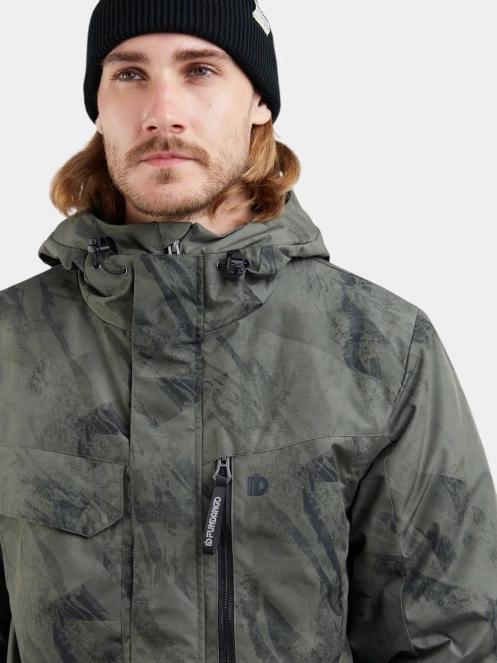 Fundango Perill Parka Jacket férfi télikabát oliva színben 5