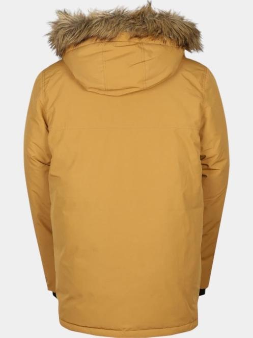 Fundango Spirit Parka Jacket férfi télikabát sárga színben 11