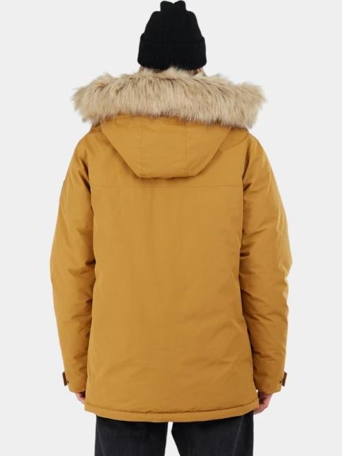 Fundango Spirit Parka Jacket férfi télikabát sárga színben 3