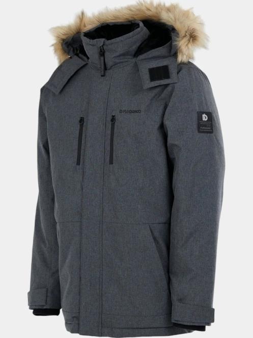Fundango Spirit Parka Jacket férfi télikabát szürke színben 9