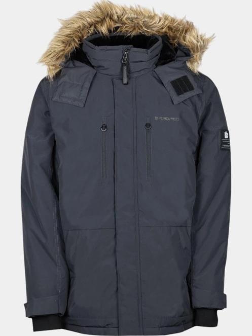 Fundango Spirit Parka Jacket férfi télikabát fekete színben 8