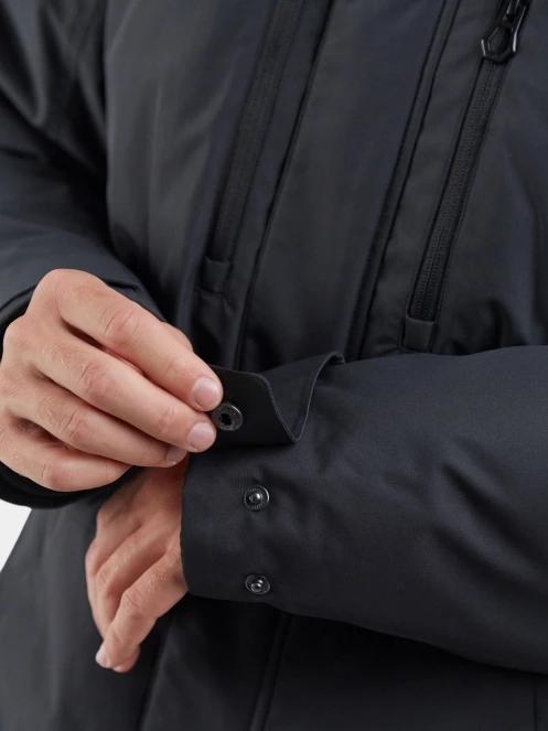Fundango Spirit Parka Jacket férfi télikabát fekete színben 7
