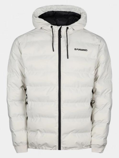 Fundango Patriot Padded Jacket férfi steppelt átmeneti kabát homok színben 8