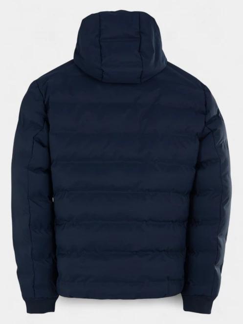 Fundango Patriot Padded Jacket férfi steppelt átmeneti kabát sötétkék színben 9