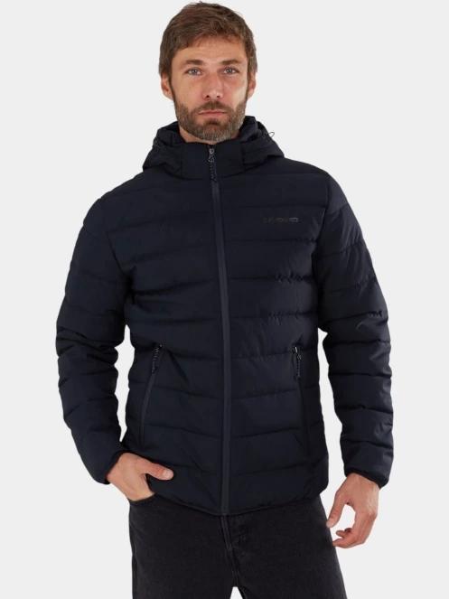 Fundango Hubble Padded Jacket férfi steppelt átmeneti kabát sötétkék színben 2