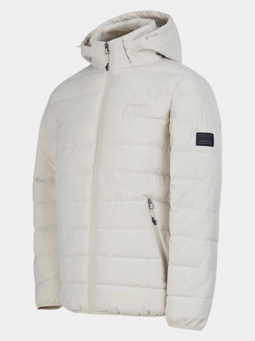 Fundango Hubble Padded Jacket férfi steppelt átmeneti kabát homok színben 3