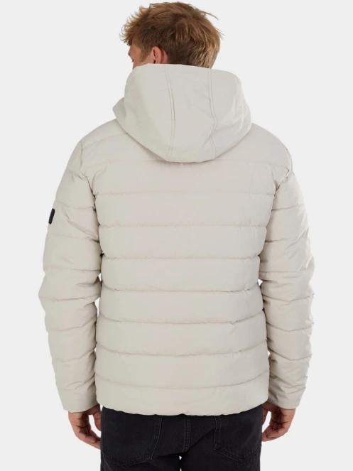 Fundango Hubble Padded Jacket férfi steppelt átmeneti kabát homok színben 3