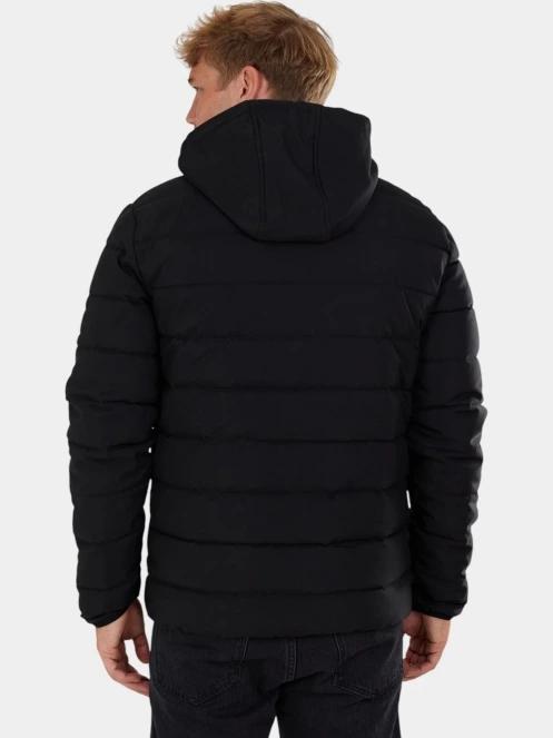 Fundango Hubble Padded Jacket férfi steppelt átmeneti kabát fekete színben 3