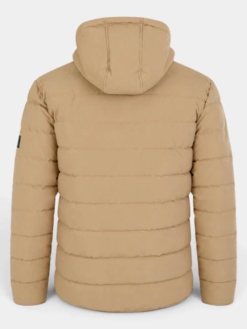 Fundango Hubble Padded Jacket férfi steppelt átmeneti kabát sárga színben 9