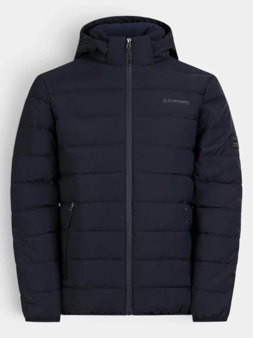 Fundango Hubble Padded Jacket férfi steppelt átmeneti kabát sötétkék színben 9
