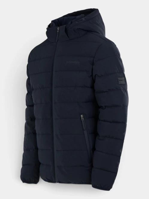 Fundango Hubble Padded Jacket férfi steppelt átmeneti kabát sötétkék színben 10