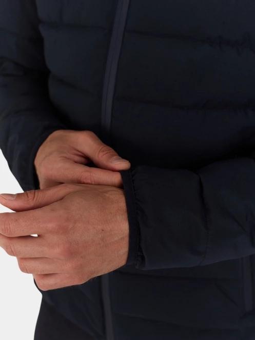 Fundango Hubble Padded Jacket férfi steppelt átmeneti kabát sötétkék színben 7