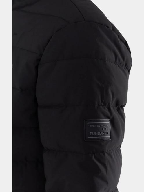 Fundango Hubble Padded Jacket férfi steppelt átmeneti kabát sötétkék színben 8