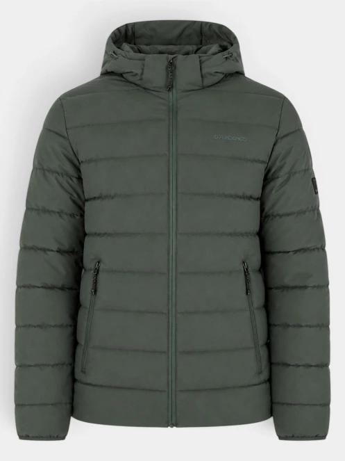 Fundango Hubble Padded Jacket férfi steppelt átmeneti kabát fekete színben 10