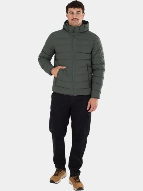 Fundango Hubble Padded Jacket férfi steppelt átmeneti kabát fekete színben 4
