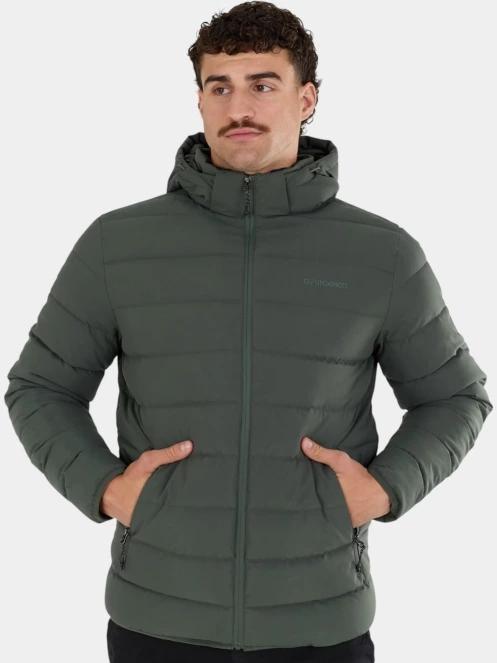 Fundango Hubble Padded Jacket férfi steppelt átmeneti kabát fekete színben 6