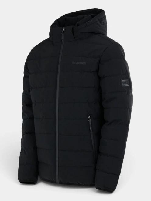 Fundango Hubble Padded Jacket férfi steppelt átmeneti kabát zöld színben 10