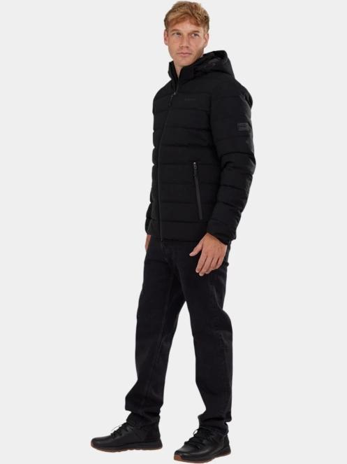 Fundango Hubble Padded Jacket férfi steppelt átmeneti kabát zöld színben 4